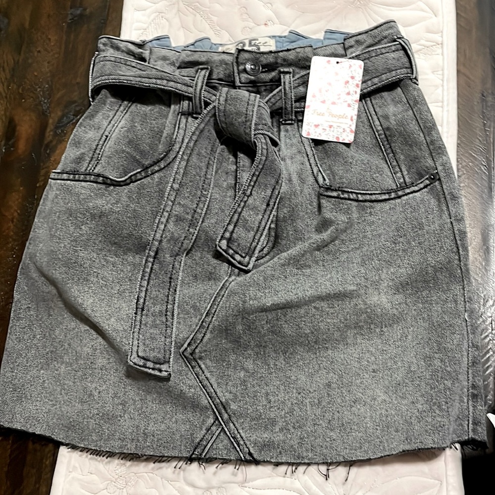 NWT$78, Anthropologie Free People, size 25, women's black East of Eden skirt